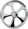 RC COMPONENTS Front Wheel - Nitro - Single Disc - 21" x 3.5" - 00-07 FLT One-Piece Forged Aluminum Wheel — Nitro - Team Dream Rides