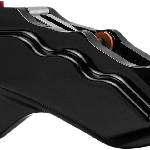 HAWG HALTERS 6-Piston Caliper - Left/Front - Black 6-Piston Brake Caliper - Team Dream Rides