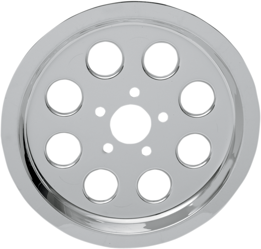 DRAG SPECIALTIES Rear Pulley Insert - 70-Tooth - BT '84-'99 Chrome Outer Rear Pulley Insert - Team Dream Rides