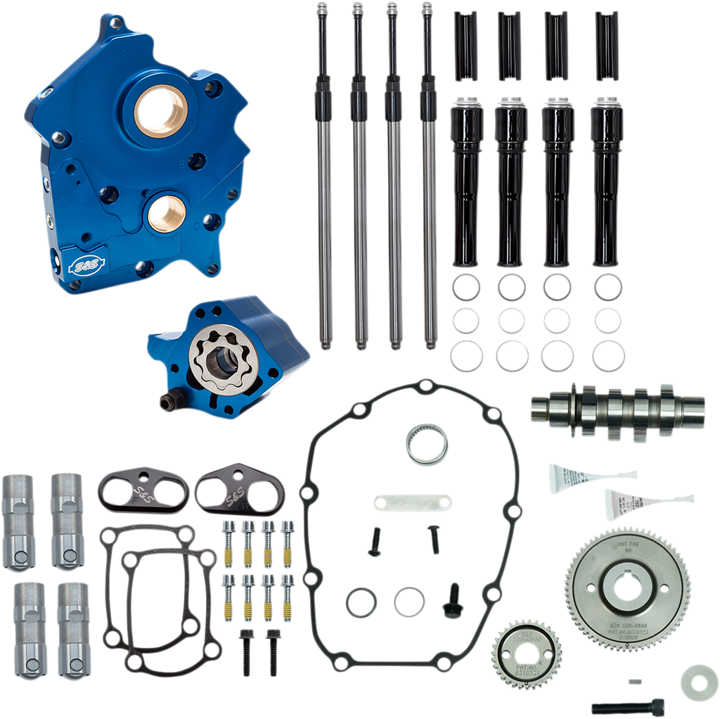 S&S CYCLE Cam Chest Kit - 465 Series - Gear Drive - Oil Cooled - M8 Cam Chest Kit - Team Dream Rides