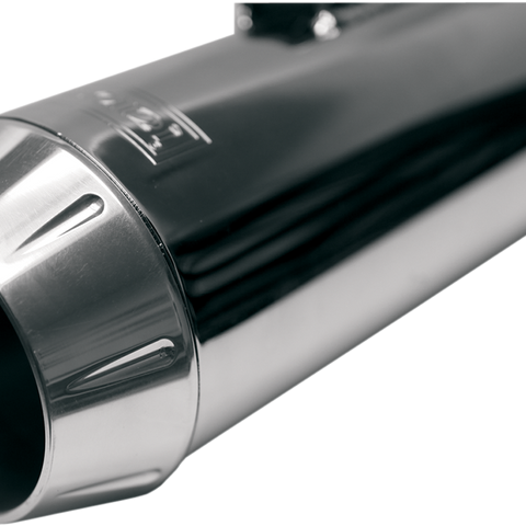 BASSANI XHAUST End Cap - Polished - Short Megaphone End Cap - Team Dream Rides