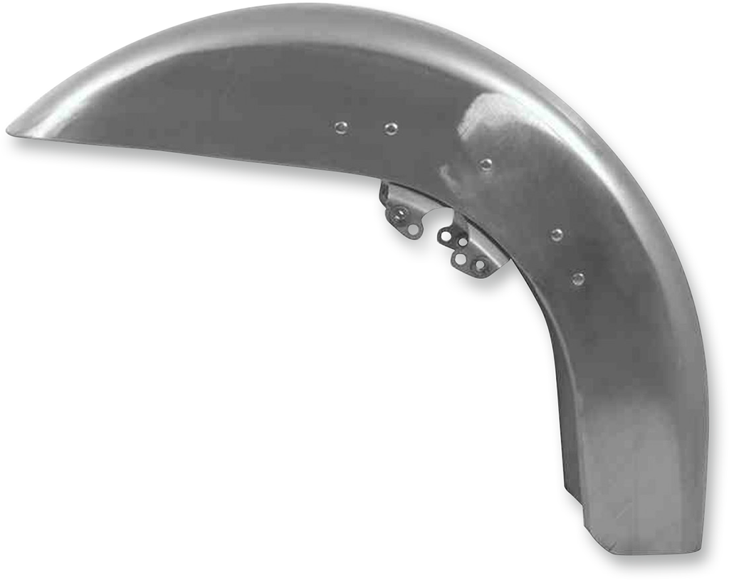 DRAG SPECIALTIES Front Fender - Steel - Raw - '14-'19 FLHX 6" Front Fender - Team Dream Rides