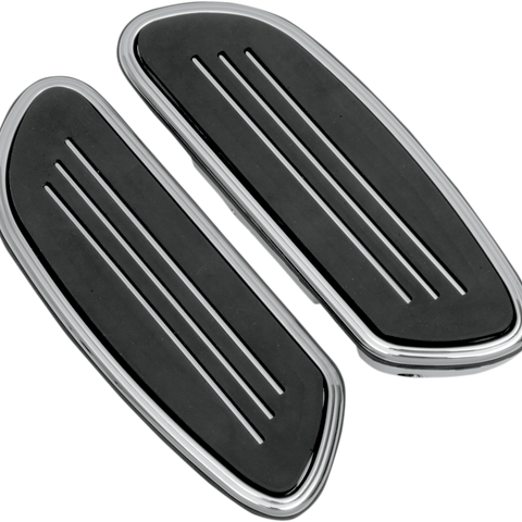 DRAG SPECIALTIES Footboard Sweeper - Chrome Sweeper Floorboards - Team Dream Rides
