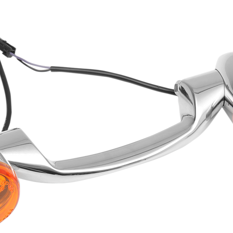 DRAG SPECIALTIES Rear Bullet Turn Signal Lights FLT Bullet-Style Rear Turn Signal Kit - Team Dream Rides