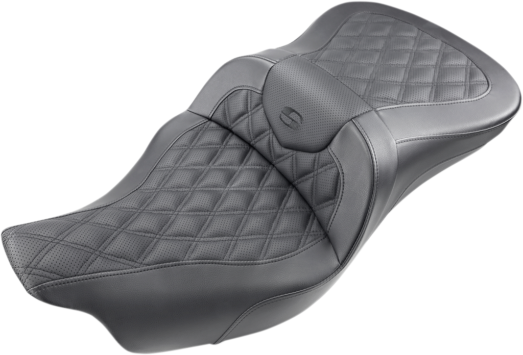 SADDLEMEN Roadsofa™ Seat - Lattice Stitched Roadsofa™ Trike Seat - Team Dream Rides