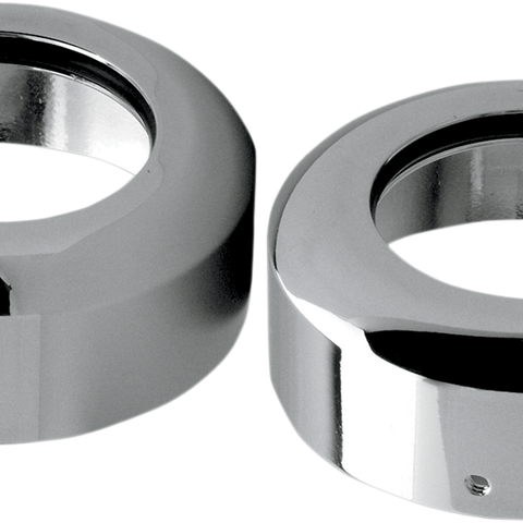 PRO-ONE PERF.MFG. Custom Billet Fork Boots - Smooth - 41 mm Custom Billet Fork Boots — Smooth - Team Dream Rides