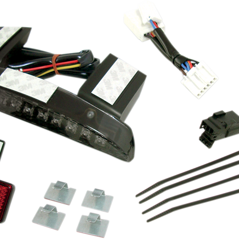 DRAG SPECIALTIES Running/Brake Light Assembly - Smoke Lens LED Running Light and Brake Light Assembly - Team Dream Rides