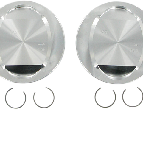 S&S CYCLE Piston Kit - Twin Cam Piston Kit - Team Dream Rides