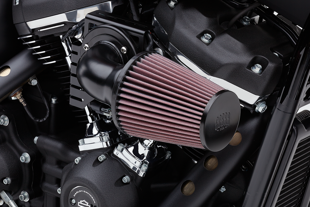 COBRA Air Filter Cone Black/Black 04-19XL Cone Air Intake - Team Dream Rides