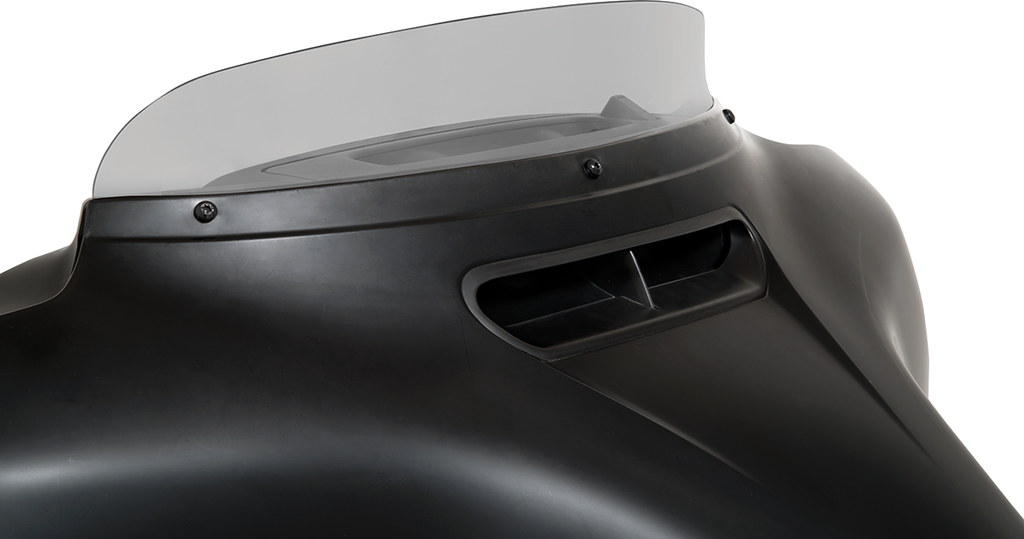 MEMPHIS SHADES HD Spoiler Shield - 3" - Ghost - FLH '14+ Batwing Spoiler Windshield - Team Dream Rides