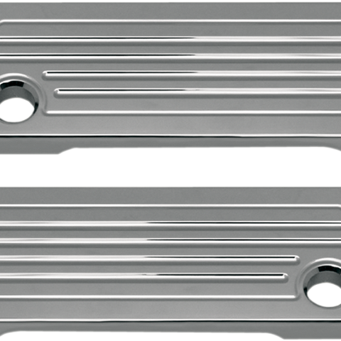 PRO-ONE PERF.MFG. Saddlebag Latch - Billet Aluminum - Chrome Saddlebag Latch Covers - Team Dream Rides