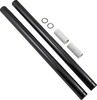CUSTOM CYCLE ENGINEERING Black Diamond-Like Fork Tubes - 49 mm - 29.50" Length Black Diamond-Like Fork Tubes - Team Dream Rides