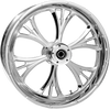 RC COMPONENTS Front Wheel - Majestic - Dual Disc - 23" - 00-07 One-Piece Forged Aluminum Wheel — Majestic - Team Dream Rides