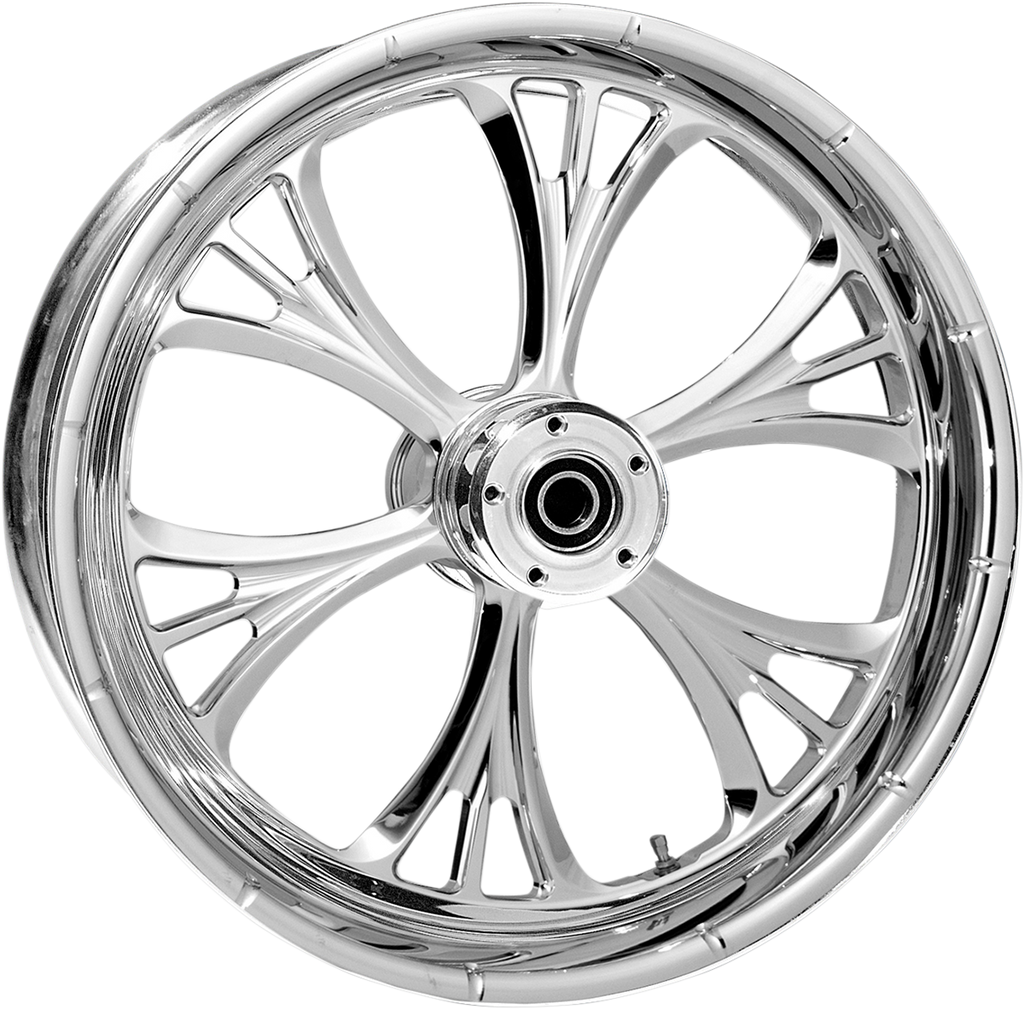 RC COMPONENTS Front Wheel - Majestic - Dual Disc - 23" - 00-07 One-Piece Forged Aluminum Wheel — Majestic - Team Dream Rides