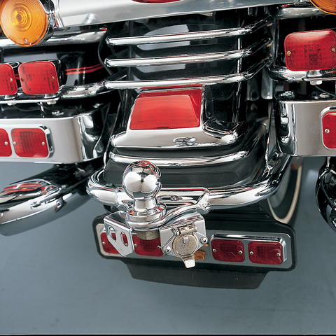 DRAG SPECIALTIES Ball Mount Trailer Hitch Receptacle Kit - Harley Davidson Ball Mount Trailer Hitch Receptacle Kit - Team Dream Rides