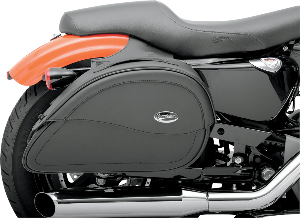 SADDLEMEN Cruis'n Teardrop Saddlebag - Large Cruis'n Teardrop Saddlebags - Team Dream Rides