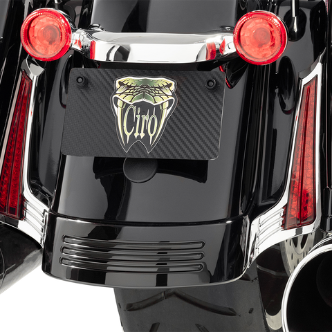 CIRO LIGHTS FILL FLHX CHR/RED Filler Panel Accent Lights - Team Dream Rides