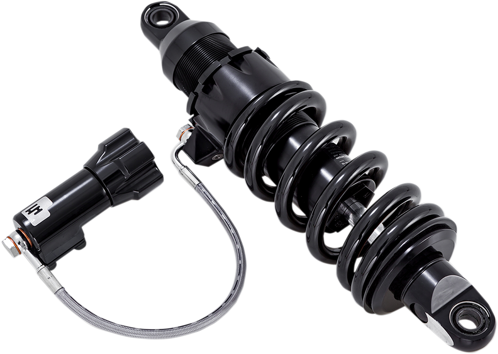 PROGRESSIVE SUSPENSION 465 Series Shocks with Rap - Black - Heavy-Duty - 13.5" 465 Series Shock with Remote Adjustable Preload - Team Dream Rides