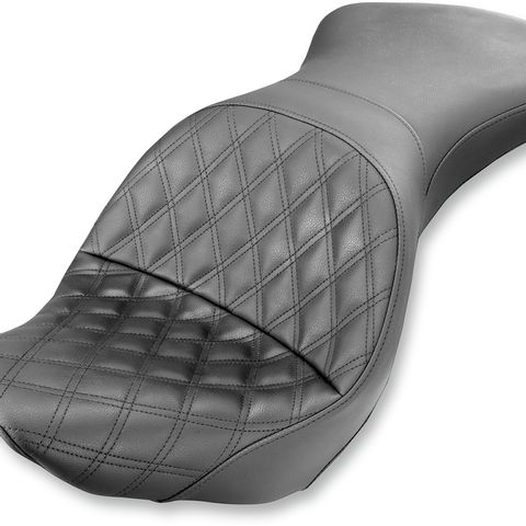 SADDLEMEN Explorer Seat - Lattice Stitched - FXST Explorer LS  Seat - Team Dream Rides