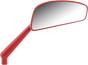 ARLEN NESS Tearchop Mirror - Righthand - Red Tearchop Mirror - Team Dream Rides