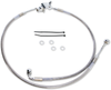 DRAG SPECIALTIES Brake Line - Rear Stainless Steel Brake Line Kit - Team Dream Rides