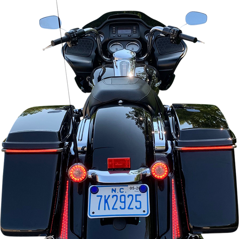 CUSTOM DYNAMICS Fascia LED Light Panels - Black/Smoke Fascia LED Panels - Team Dream Rides