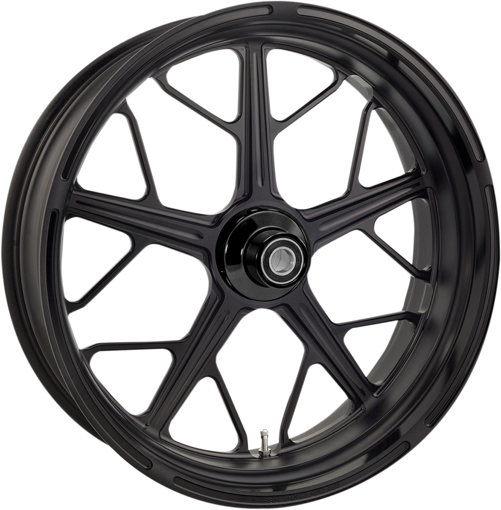 RSD Rear Wheel - Hutch - Black Ops - 18 x 5.5 - With ABS - 09+ FL Hutch One-Piece Aluminum Wheel - Team Dream Rides