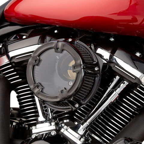 ARLEN NESS Air Cleaner Method All Black M8 Method™ Clear Series Air Cleaner - Team Dream Rides