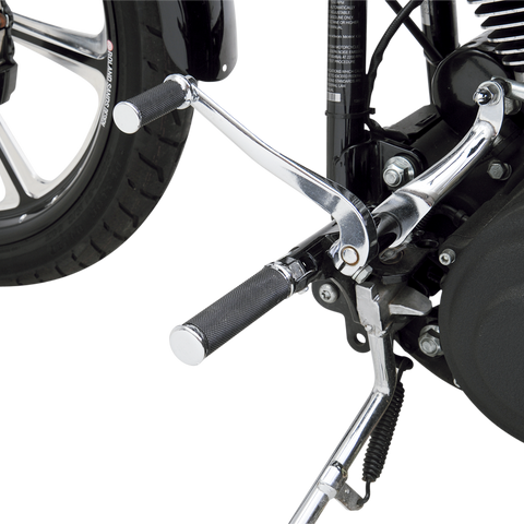 DRAG SPECIALTIES Pegs - Chrome/Rubber Footpegs - Team Dream Rides