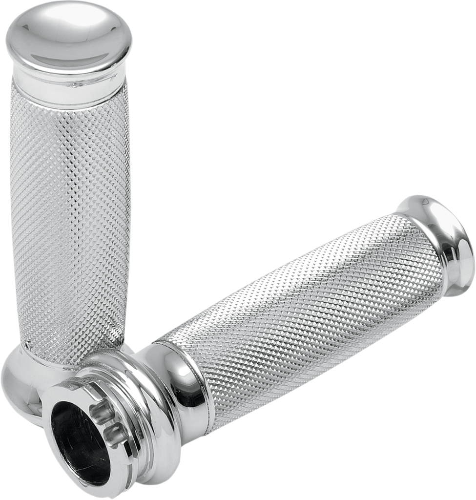 TODD'S CYCLE Knurled Chrome Vice Grips Grips - Team Dream Rides