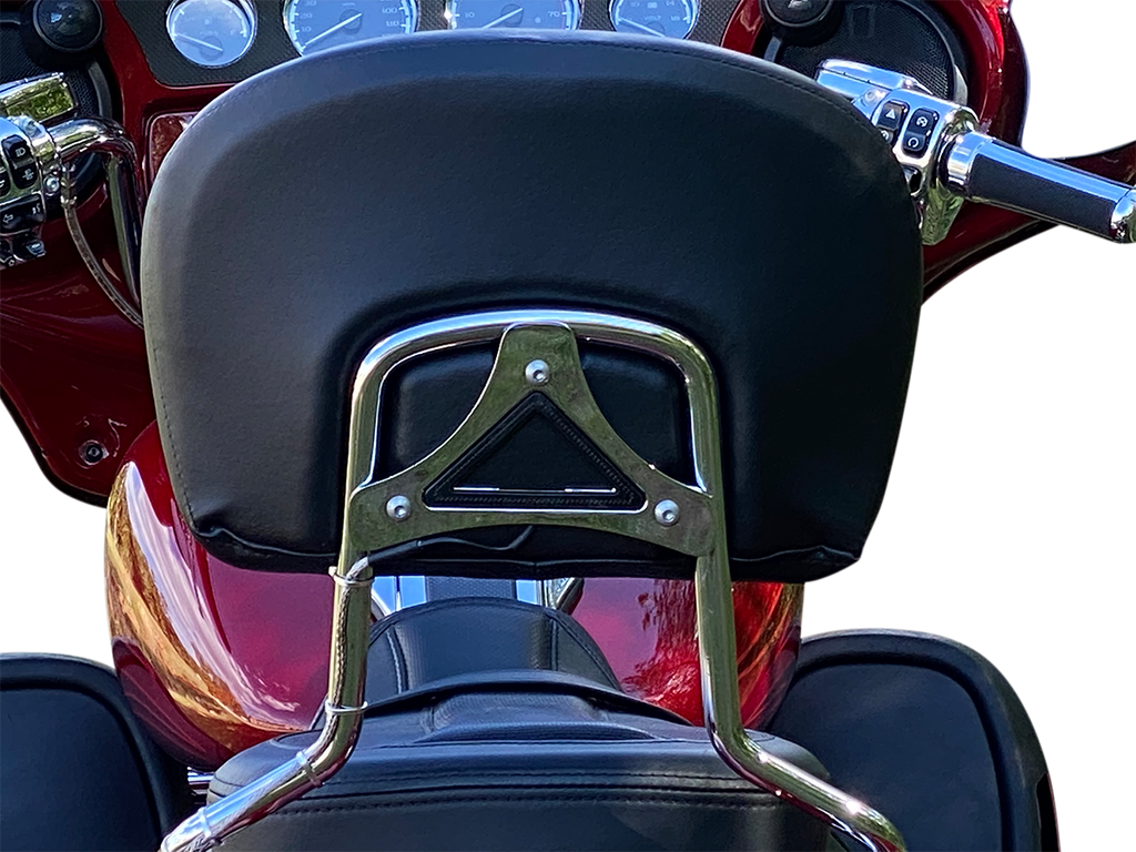 CUSTOM DYNAMICS LED Backrest Light - Run/Brake - Chrome Dual Intensity Run & Brake LED Backrest Light - Team Dream Rides