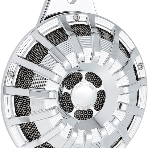 ARLEN NESS Custom Horn - 15 Spoke - Chrome - XL Billet Horn Kit - Team Dream Rides