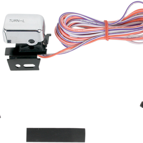 DRAG SPECIALTIES Chrome Left-Side Turn Signal Switch Kit Handlebar Switch - Team Dream Rides