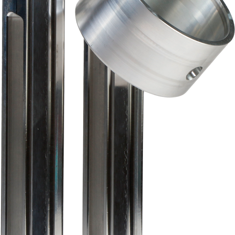 H/D Billet Speedo Mount Raw Req Hofmann Risers - Team Dream Rides