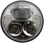CUSTOM DYNAMICS LED Headlight - 5-3/4" - Chrome - Each TruBEAM® LED Headlamps - Team Dream Rides