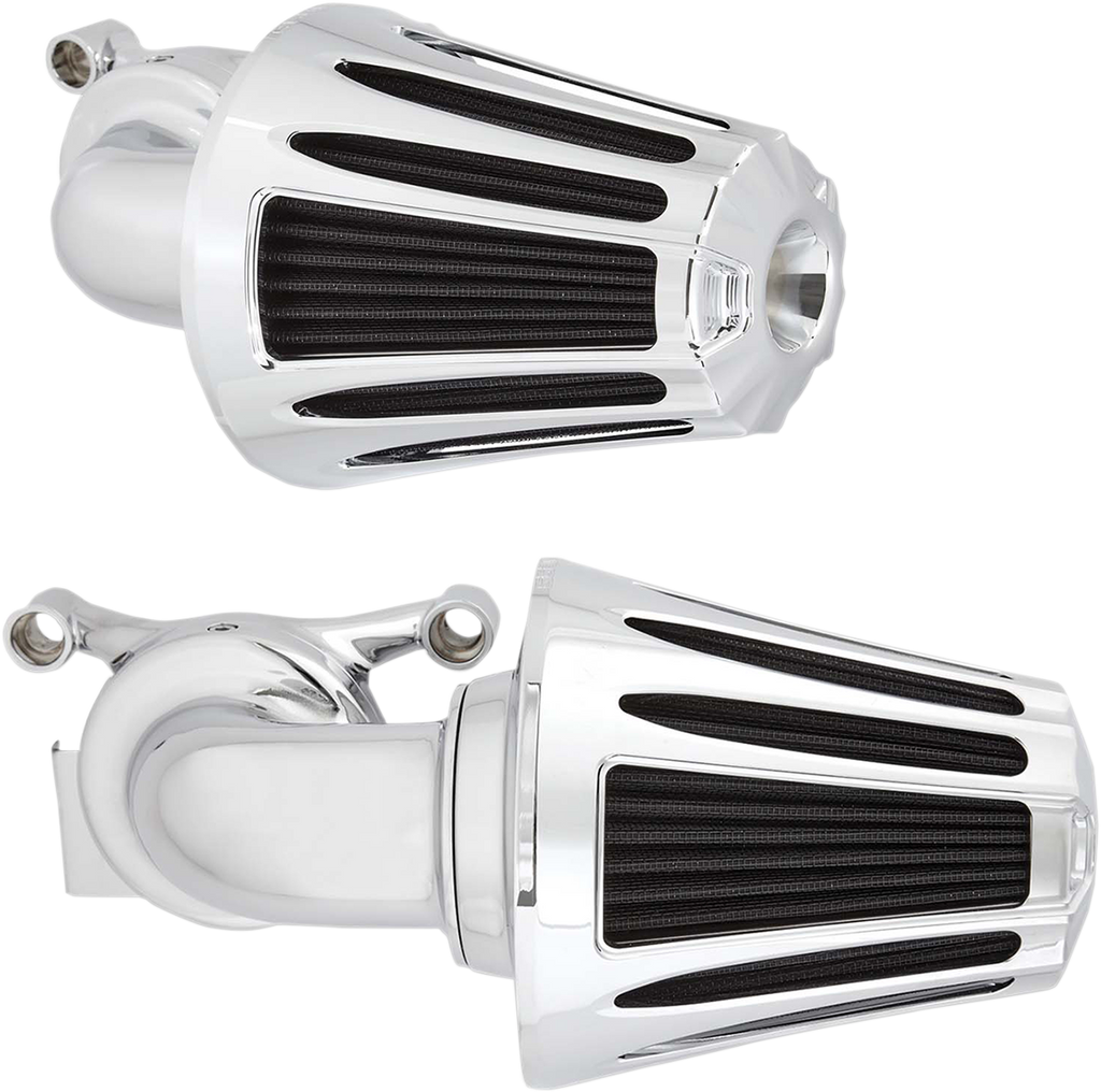 ARLEN NESS Air Cleaner Monster Deep-Cut Chrome Monster Sucker Air Cleaner Kit with Cover — Deep Cut - Team Dream Rides