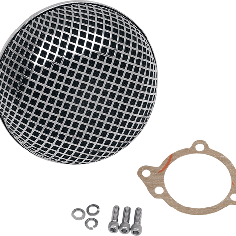 DRAG SPECIALTIES Air Cleaner Bob CV/Delphi Bob Retro-Style Air Cleaner - Team Dream Rides