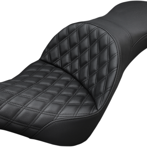 SADDLEMEN Explorer Seat - Lattice Stitched Explorer LS  Seat - Team Dream Rides