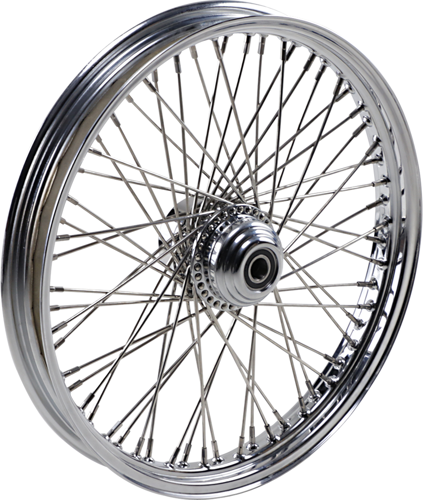 DRAG SPECIALTIES Front Wheel - 60 Spoke - 21 x 2.15" - 08+ XL - No ABS Laced 40-80 Spoke Wheel Assembly - Team Dream Rides