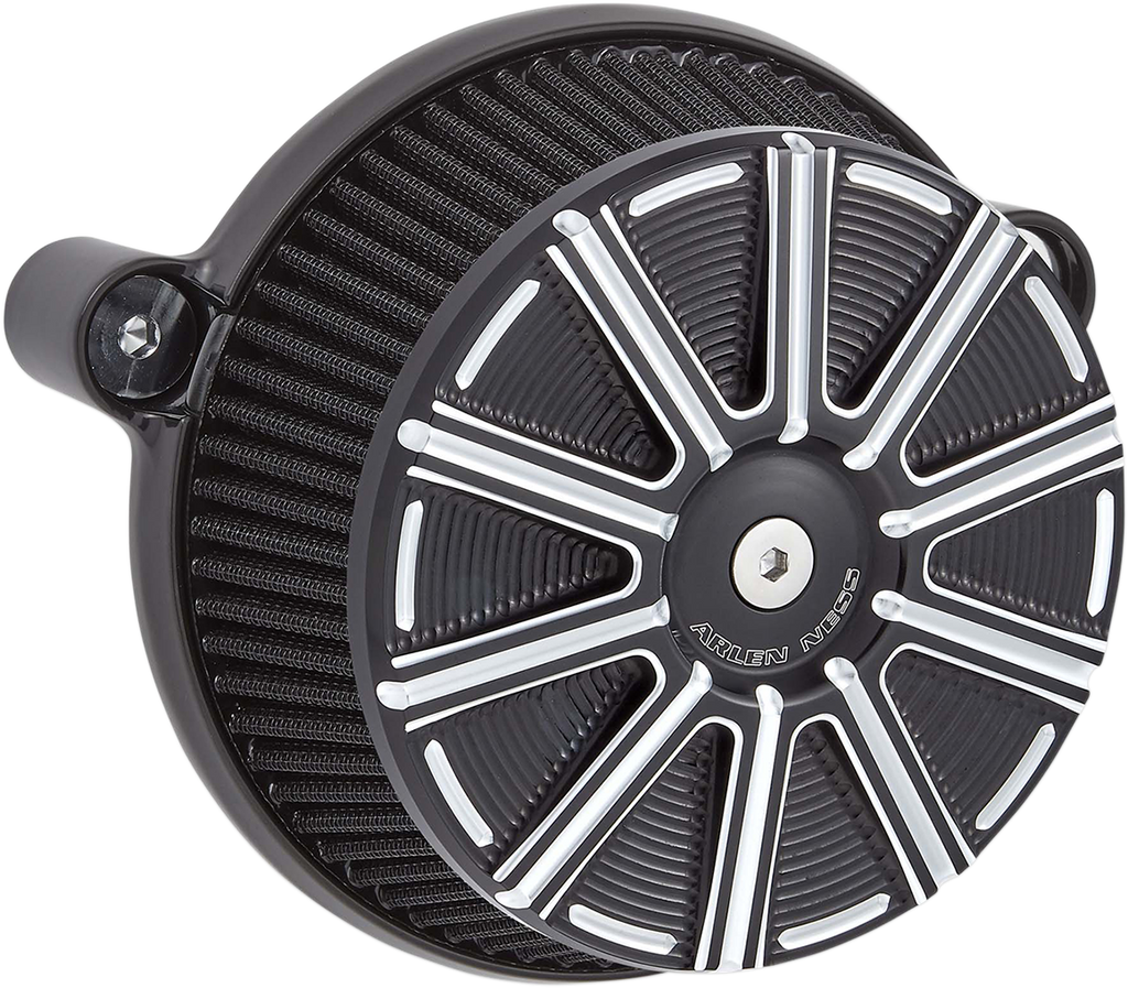 ARLEN NESS Big Sucker - Stage-1 - 10-Gauge Black - M8 Big Sucker™ Stage 1 Air Filter Kit - Team Dream Rides