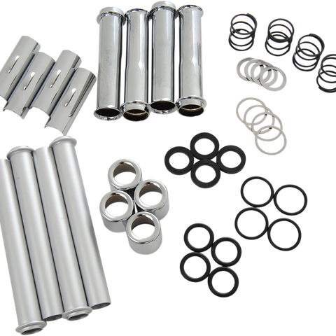 DRAG SPECIALTIES Pushrod Tube Kit - Chrome - XL Pushrod Tube Kit - Team Dream Rides