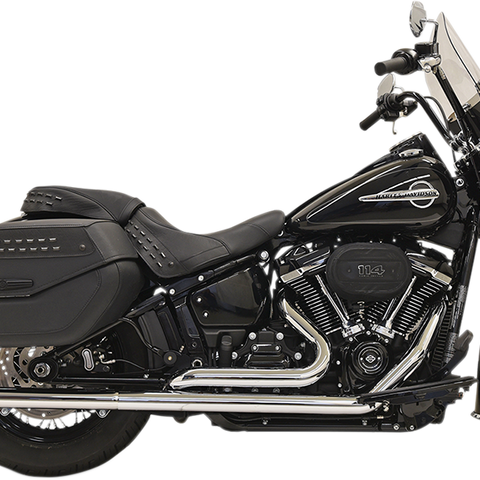 BASSANI XHAUST Fishtail Exhaust without Baffle - 39