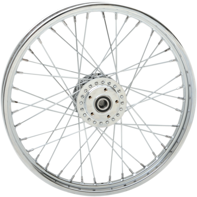 DRAG SPECIALTIES Wheel - Chrome - Front - 21" x 2.15" - 04-05 FXD Replacement Laced Wheel - Team Dream Rides