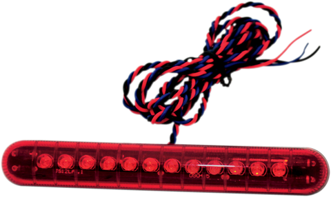 CUSTOM DYNAMICS LED Light Bar - Red Knight Riderz Light Bar - Team Dream Rides