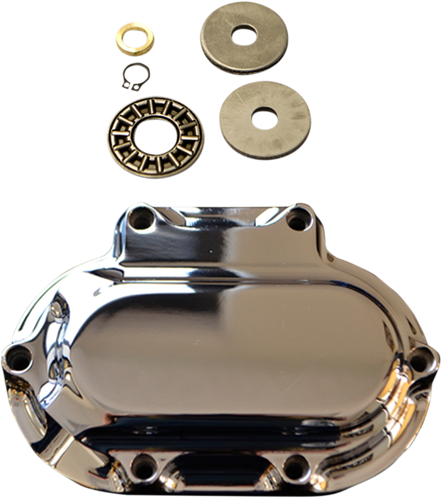 TRASK Clutch Actuator Cover - Chrome - Hydraulic Hydraulic Clutch Side Cover - Team Dream Rides