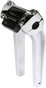 THRASHIN SUPPLY CO. Chrome 9-1/2" Pullback Handlebar Riser With Gauge Cut Out Handlebar Riser - Team Dream Rides