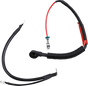 DRAG SPECIALTIES Black Battery Cable Set - '09-'13 FLH/T Battery Cable Set - Team Dream Rides