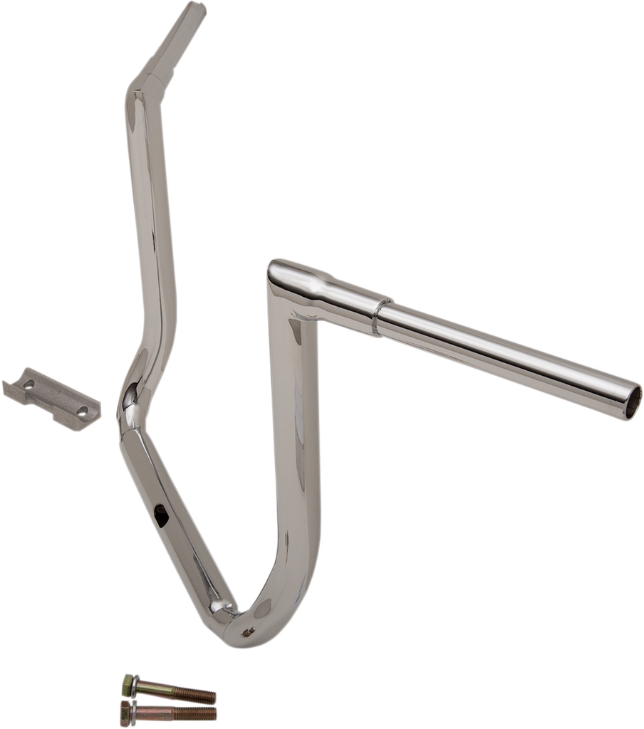 LA CHOPPERS Chrome 16" Grande Twin Peaks Handlebar for FLHT 1-1/2" Grande Twin Peaks Touring Handlebar - Team Dream Rides