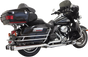 BASSANI XHAUST Down Under Exhaust - Chrome - Megaphone True-Dual Down Under System - Team Dream Rides