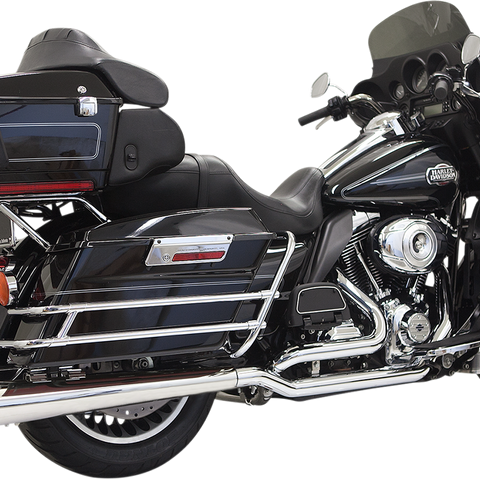 BASSANI XHAUST Down Under Exhaust - Chrome - Megaphone True-Dual Down Under System - Team Dream Rides